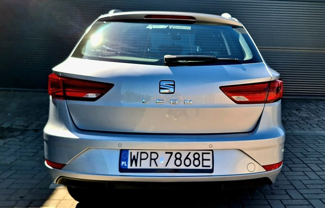Seat Leon cena 41900 przebieg: 221482, rok produkcji 2018 z Ożarów Mazowiecki małe 79